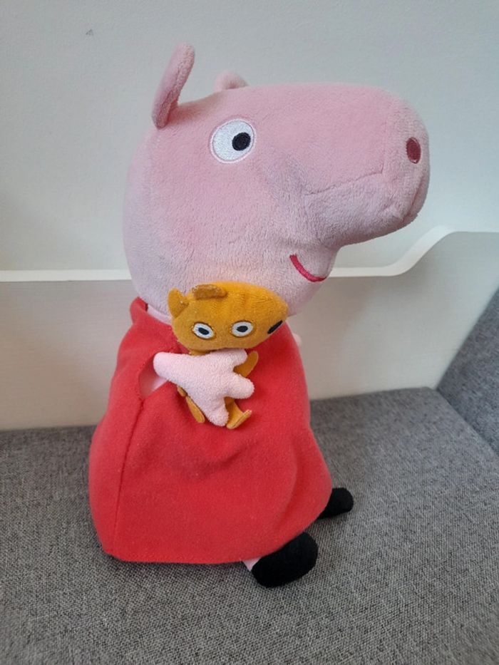 Peluche / doudou Ty Peppa Pig - photo numéro 2