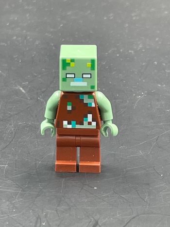 LEGO Minifigure Minecraft - Zombie noyé (min088) - 21178 21164