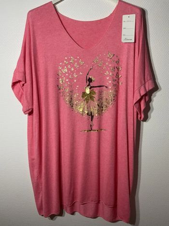 Pull « danseuse » femme taille unique (46-54)- Laura - neuf avec étiquette