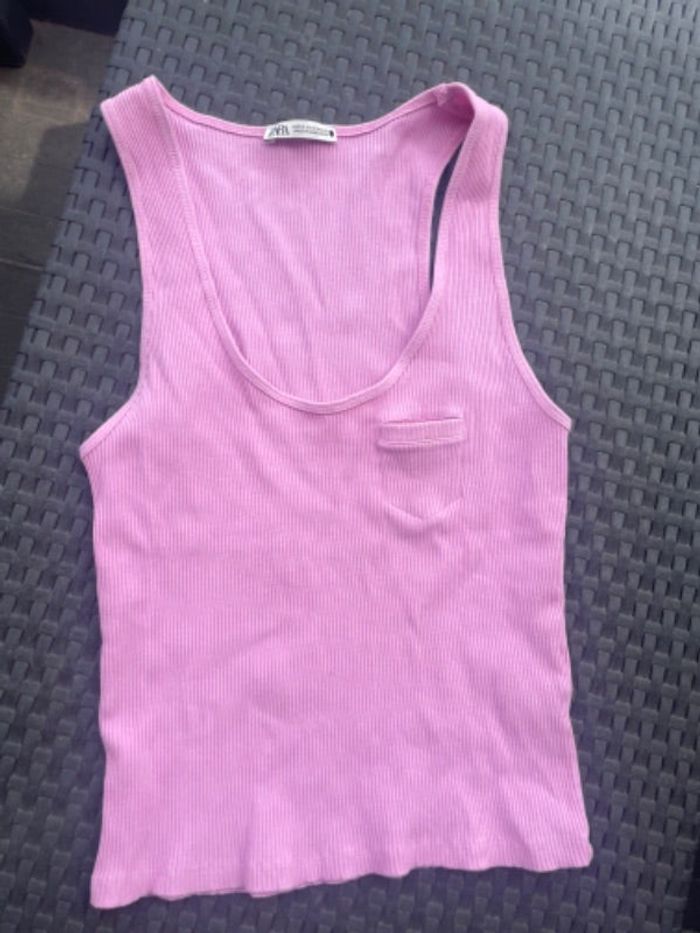 Débardeur zara S rose