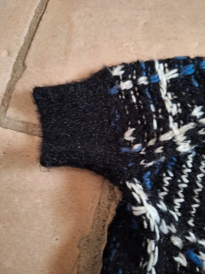 Veste /cape lainage vintage - photo numéro 9