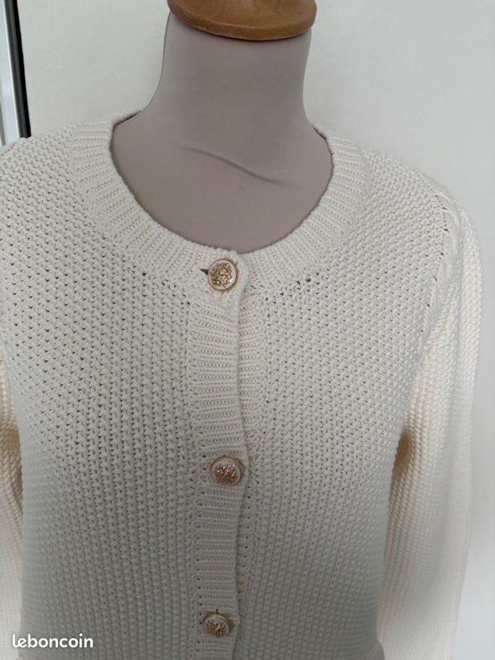 Gilet cotelé femme Maison 123 taille M - photo numéro 4