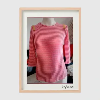 Joli haut rayé / clou taille 36