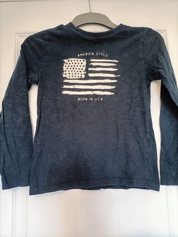 Tee shirt manches longues Kiabi 10 ans