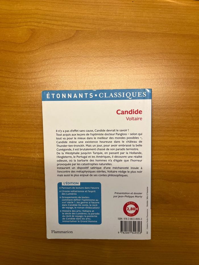 Candide Voltaire Étonnants classiques - photo numéro 2