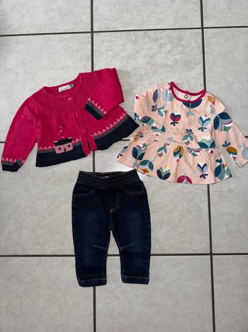 Ensemble catimini taille 3 mois TBE 