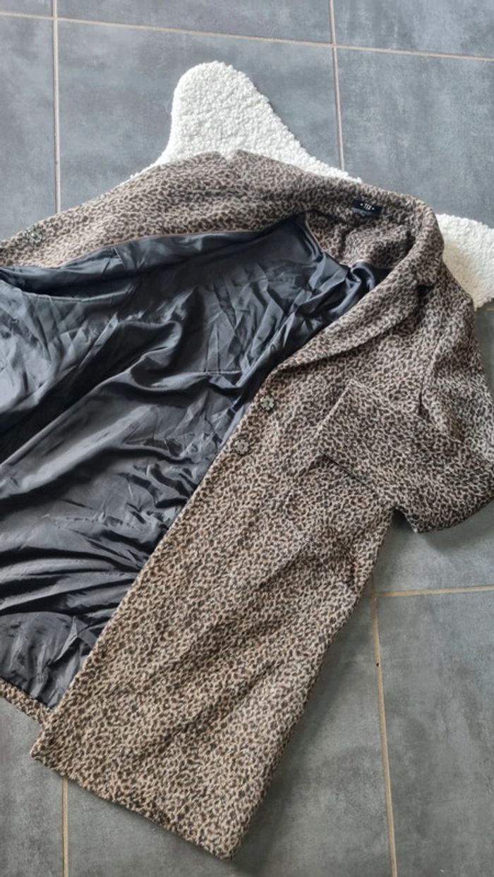 Manteau marron 44 XXL  tex sympa pour cet hiver - photo numéro 7