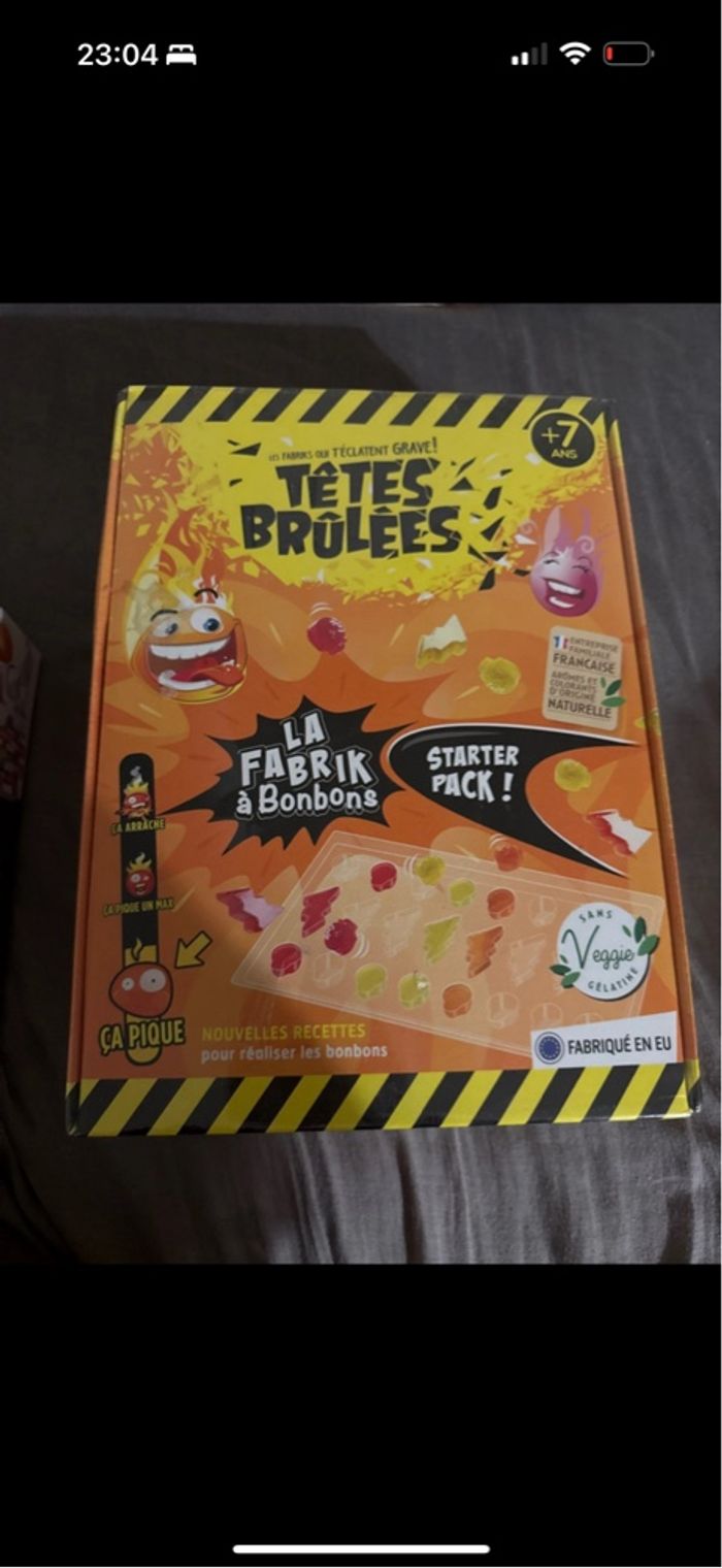 Fabrik a bonbon tête brûlée
