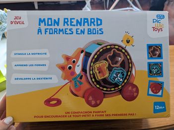 Jeu d'éveil en bois