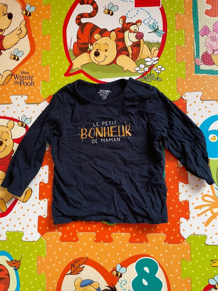 Lot de 3 tshirts manches longues