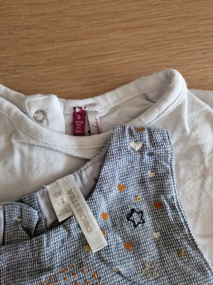 Robe et tee shirt orchestra 9 mois - photo numéro 2