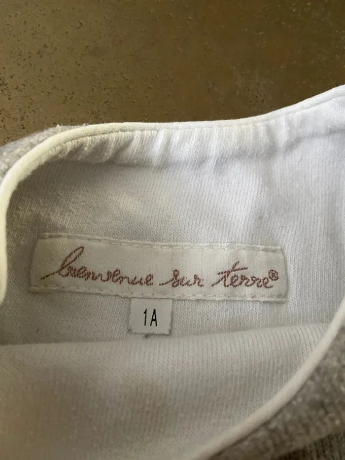 Combinaison bienvenue sur terre 12 mois - photo numéro 3