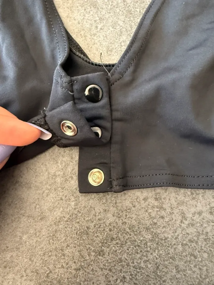 Maillot de bain 2 pièces noir - taille 38 - photo numéro 2