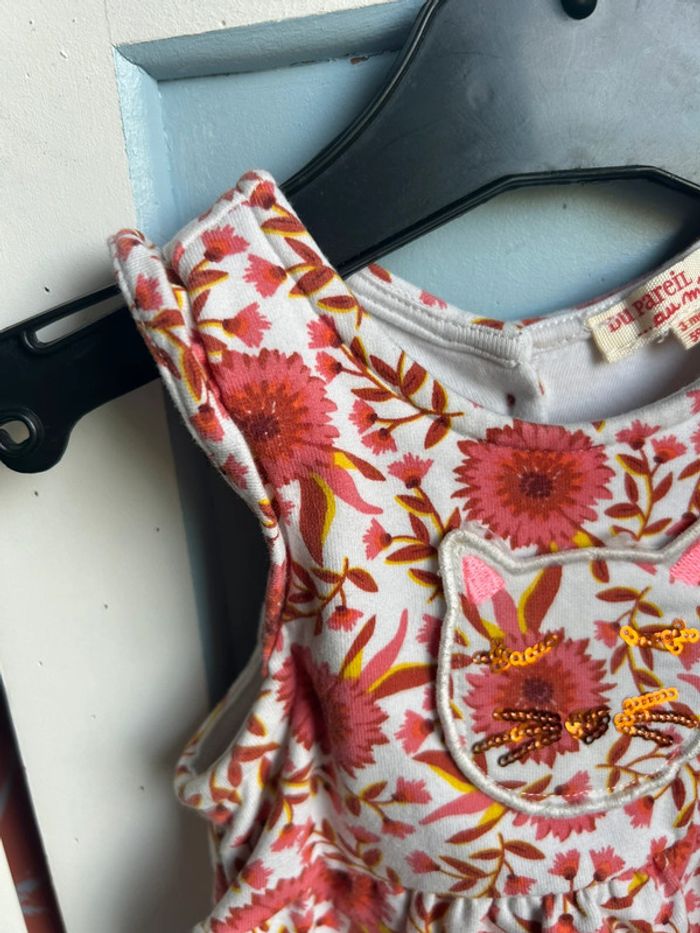 Combinaison, à fleurs , 3 mois du pareil au même - photo numéro 6