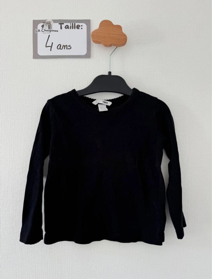 Tee shirt manches longues - taille 4 ans 🌸