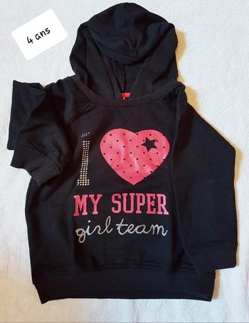 Sweat gémo 4 ans