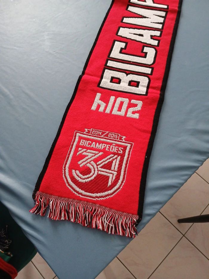 Écharpe foot benfica lisboa Lisbonne 2014 2015 - photo numéro 2