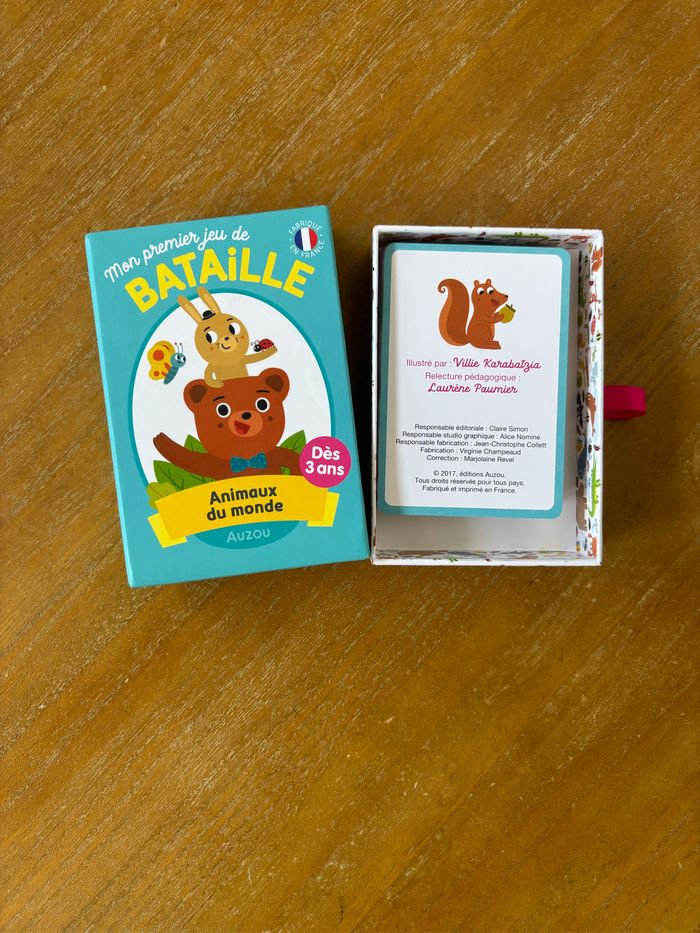 Jeu bataille Auzou Neuf - photo numéro 3
