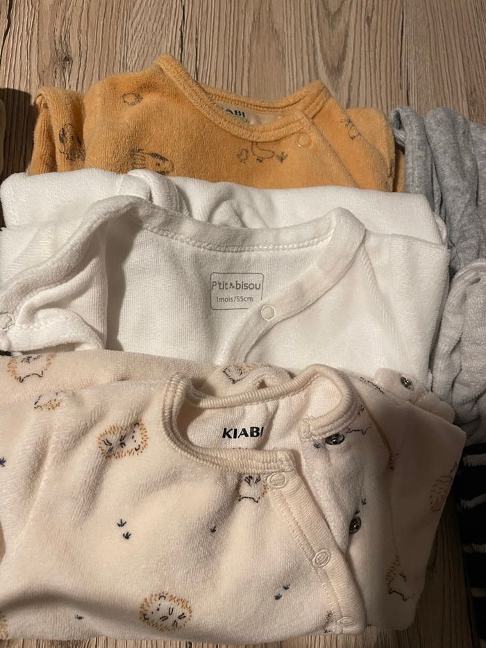 Lot de vêtements bébé 1 mois / 30 pcs - photo numéro 5