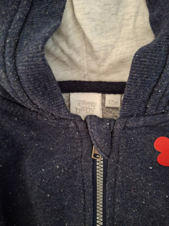 Ensemble veste-jogging Disney 12mois très bon état - photo numéro 7
