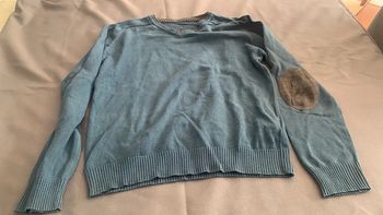 Pull bleu 10 ans