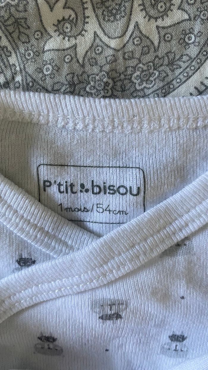 Lot 2 bodies manches longues - photo numéro 2