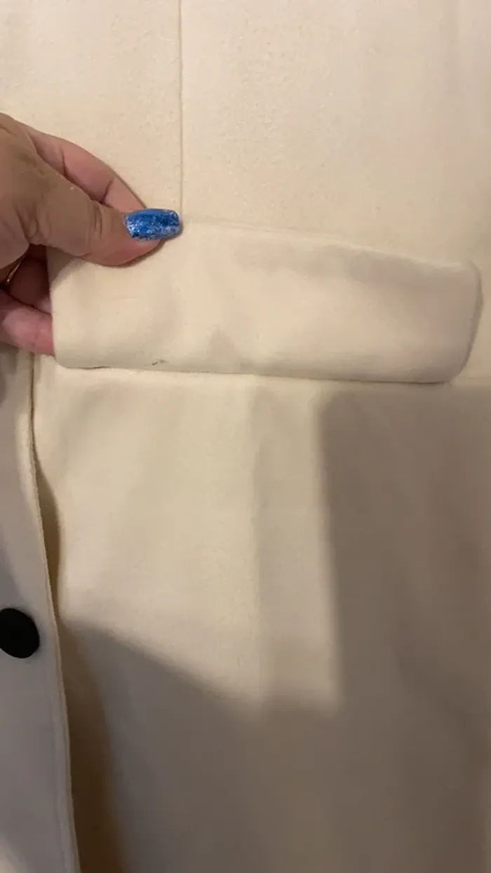 très beau manteau écru taille 3xl = 50 SHEIN - photo numéro 6