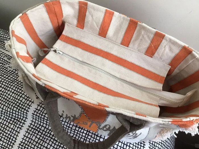Sac cabas grosse toile « Marinette St Topez » - photo numéro 11