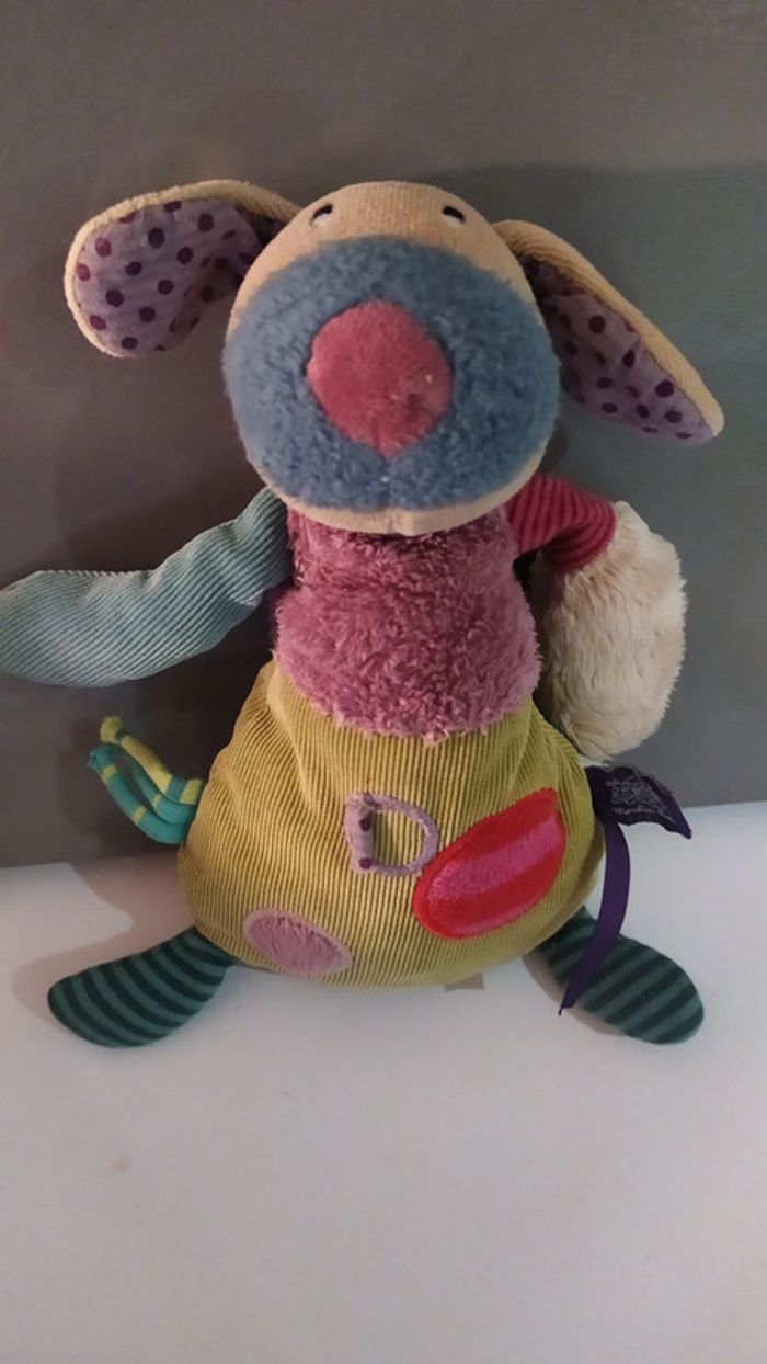 doudou  chien jolis pas beaux de moulin roty