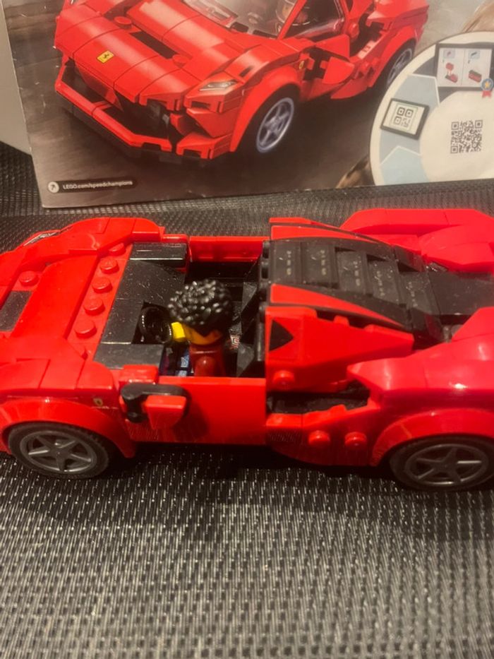 Lego Speed champions 76895 Ferrari F8 Tributo non complet avec notice - photo numéro 8