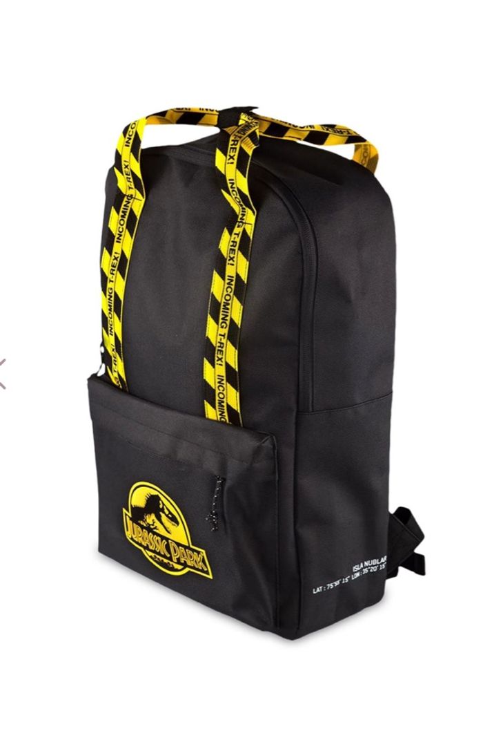 Sac à dos neuf jurassic park 🚨 pièce collectionneur neuf - modèle "incoming t-rex" introuvable