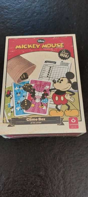 Jeu yahtzee Mickey rétro édition