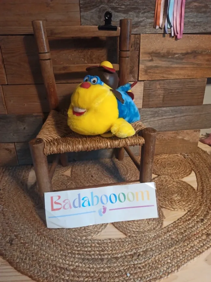 Peluche Marionnette hélicoptère tbe Zapy's Tieno
