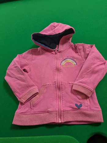 Sweat à capuche fille 3 ans