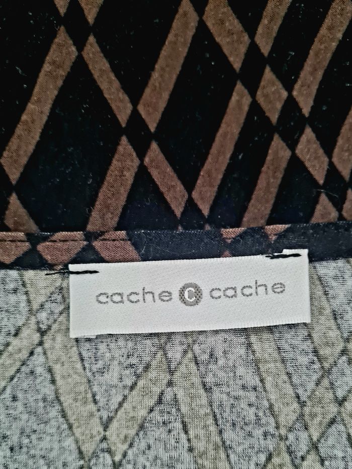 Robe cache-cache manche 3/4 - photo numéro 2