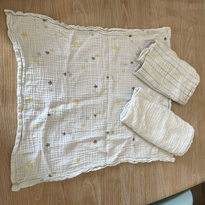 Lot de 3 langes - photo numéro 2