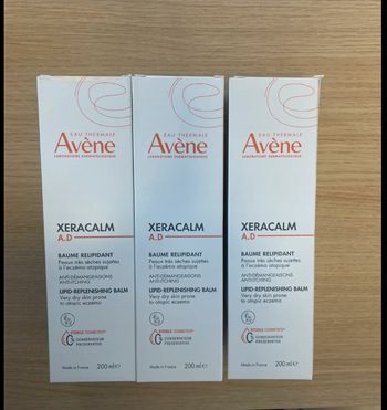 3 boites de crème (baume) xeracalm 200Ml Avene (plusieurs boites sur demande)