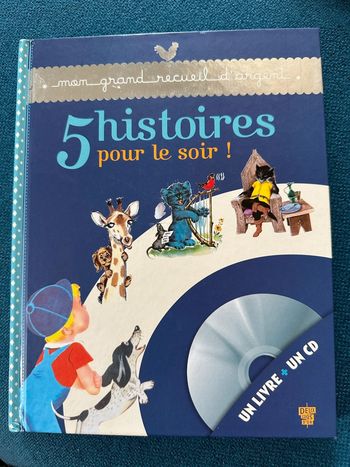 Pierre Probst (Caroline) livre Mon grand recueil d’argent 5 histoires pour le soir et CD