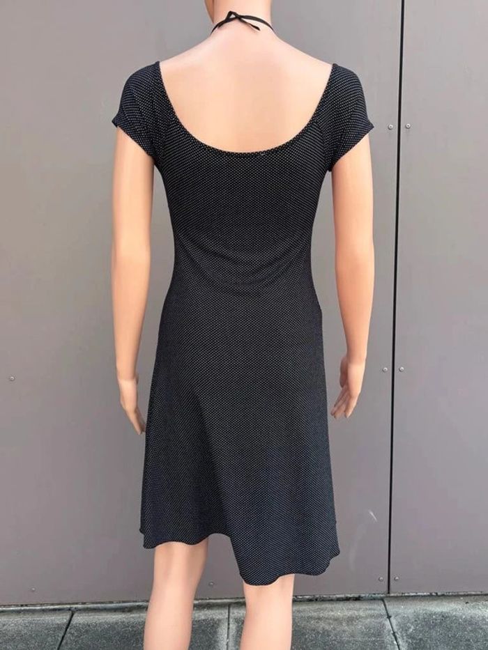 Robe noire à pois blancs Cache Cache – Taille 38 – Très bon état - photo numéro 5