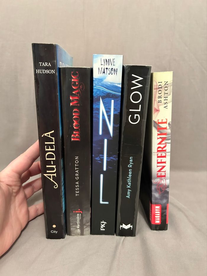 Lot 5 romans jeune adultes divers éditeurs - photo numéro 2