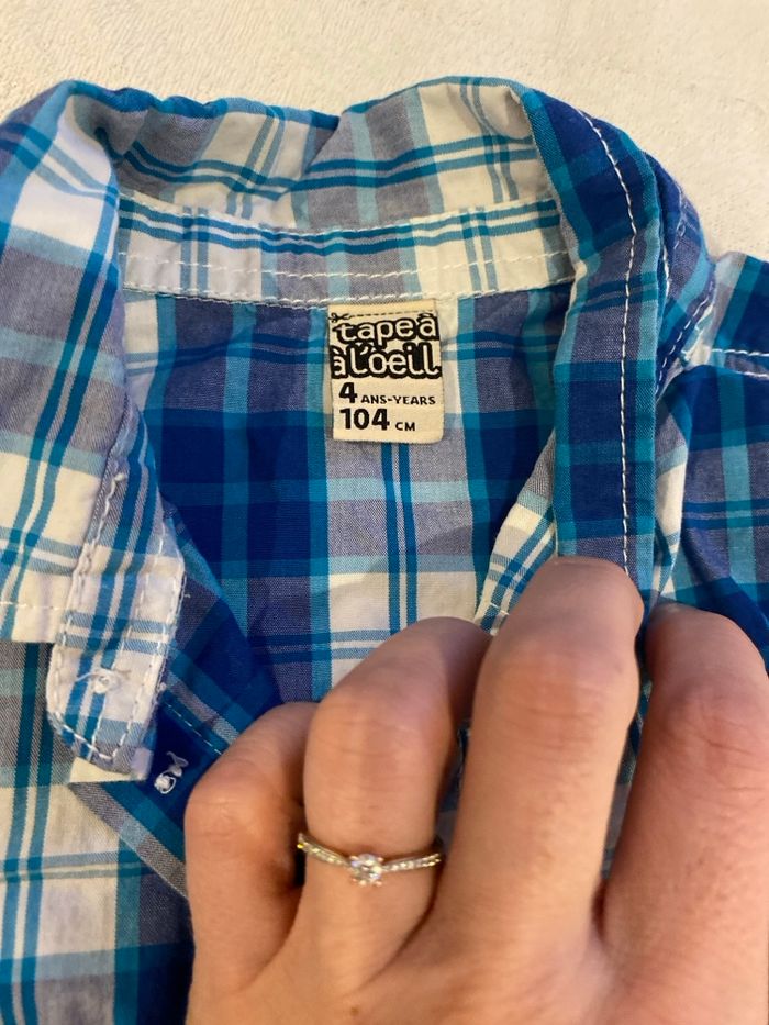 Chemisette garçons 4 ans TAO - photo numéro 4