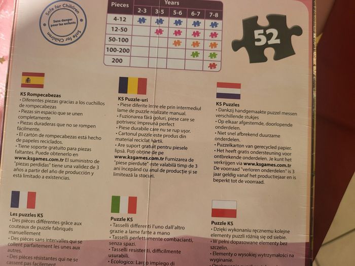 XL puzzle dinosaur ( dinosaure) 🦖  52 35x92cm - photo numéro 5