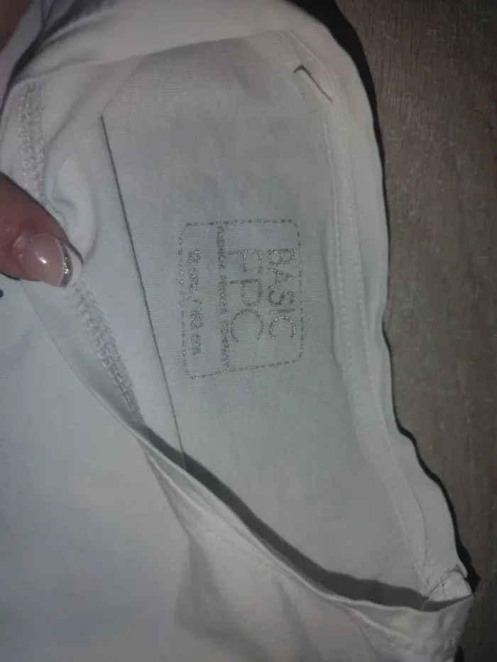 T-shirt blanc Big Love avec mes copines 12 ans - photo numéro 3