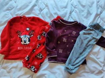 Pyjamas chaud fille 4 ans
