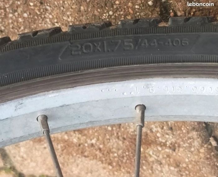 Vélo beige et bleu fille 20 pouces B'twin - photo numéro 6
