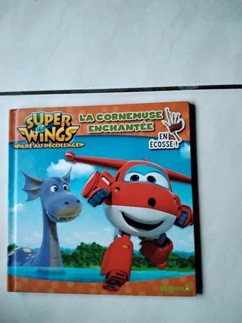 Livre - Super Wings - La cornemuse enchantée