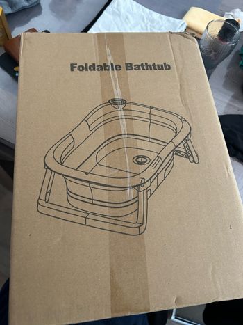 Baignoire pliante bébé