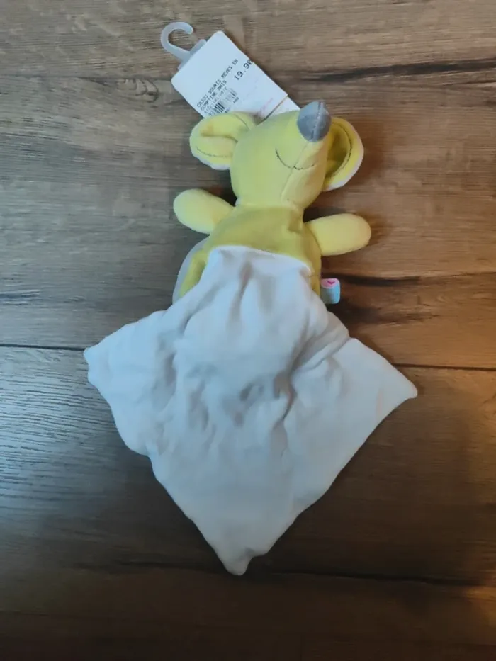 Doudou souris verte sucre d'orge neuf - photo numéro 4