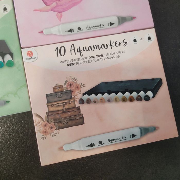 Boîtes de 10 Aquamarkers - photo numéro 14