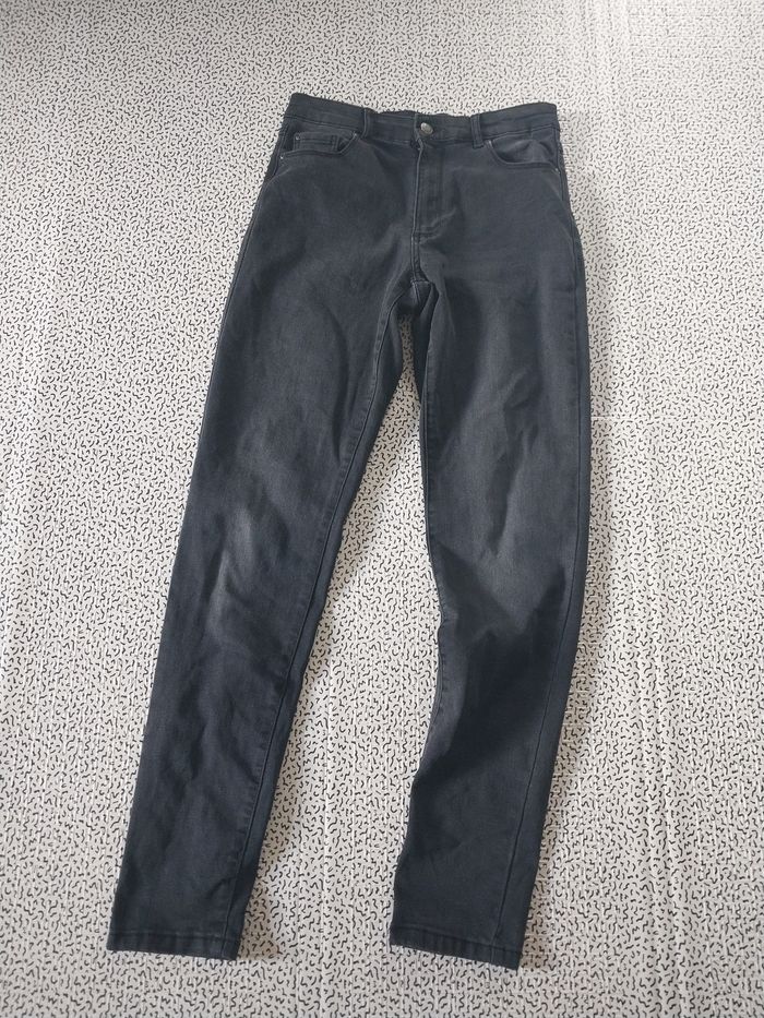 Jean slim gris foncé Naf Naf – Taille 38